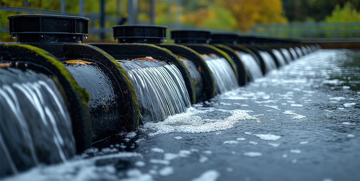 Material recovery from effluent